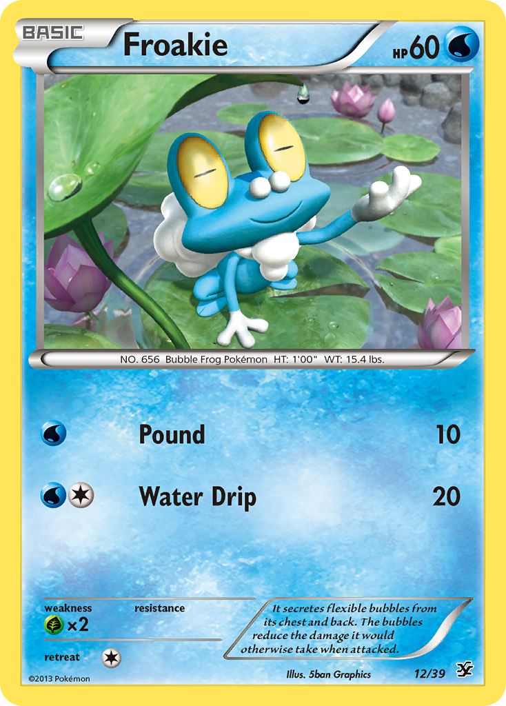 Froakie (12/39) [XY: Kalos Starter Set] | Game Haven TX