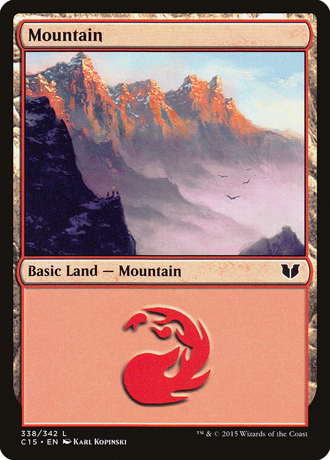 Mountain [Commander 2015] | Game Haven TX
