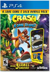 Crash Bandicoot N. Sane Trilogy [Sock Bundle] - Playstation 4 | Game Haven TX