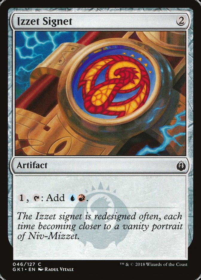 Izzet Signet [GRN Guild Kit] | Game Haven TX
