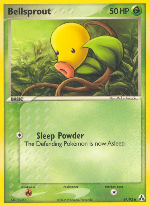Bellsprout (49/92) [EX: Legend Maker] | Game Haven TX