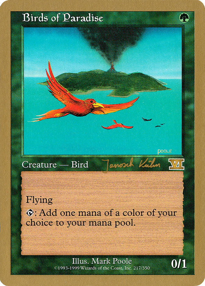 Birds of Paradise (Janosch Kuhn) [World Championship Decks 2000] | Game Haven TX