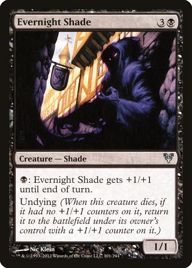 Evernight Shade [Avacyn Restored] | Game Haven TX