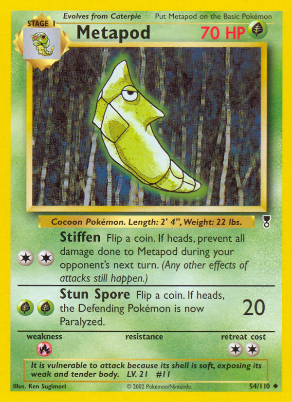 Metapod (54/110) [Legendary Collection] | Game Haven TX