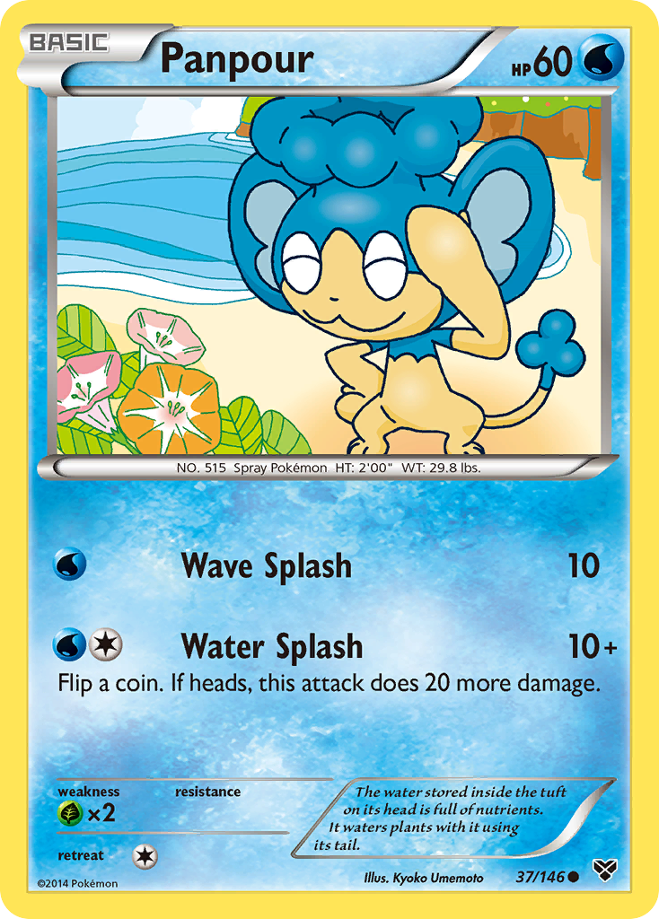 Panpour (37/146) [XY: Base Set] | Game Haven TX