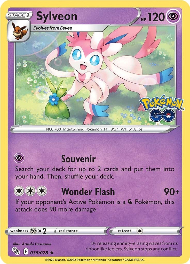 Sylveon (035/078) [Pokémon GO] | Game Haven TX