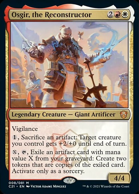 Osgir, the Reconstructor [Commander 2021] | Game Haven TX