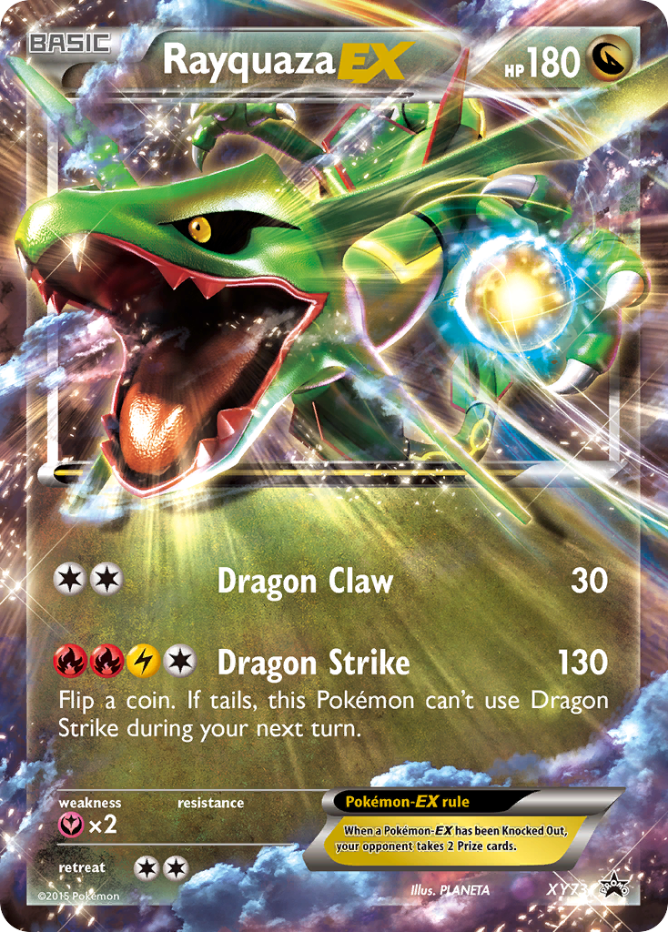 Rayquaza EX (XY73) [XY: Black Star Promos] | Game Haven TX