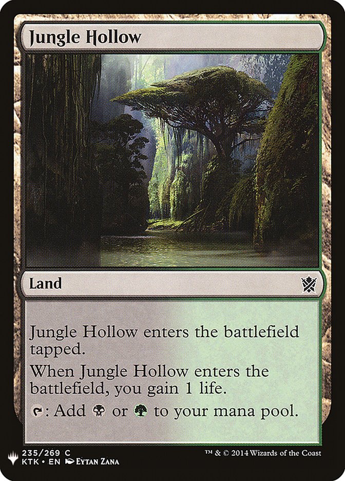 Jungle Hollow [Mystery Booster] | Game Haven TX