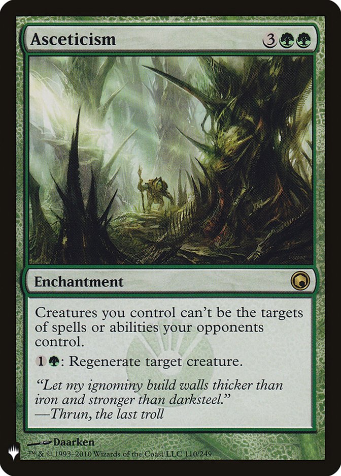 Asceticism [Mystery Booster] | Game Haven TX