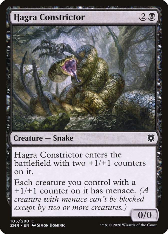 Hagra Constrictor [Zendikar Rising] | Game Haven TX