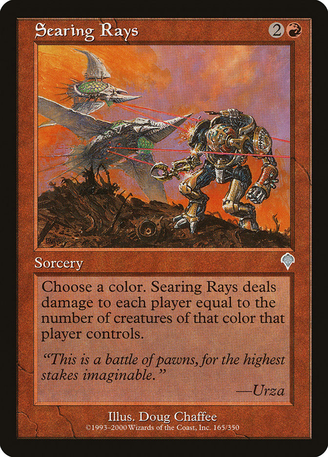 Searing Rays [Invasion] | Game Haven TX