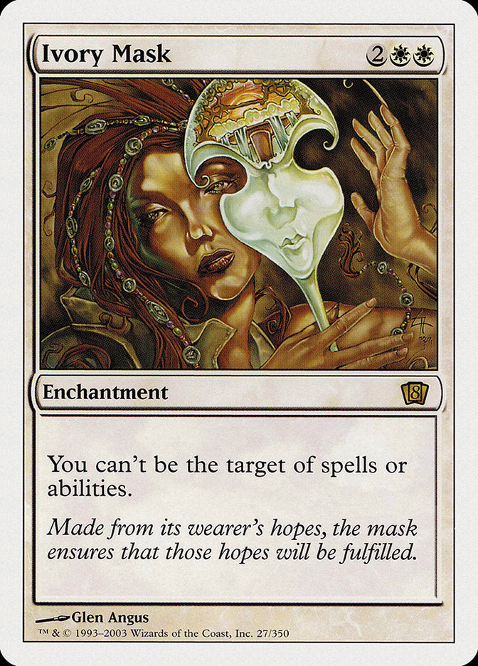 Ivory Mask [Eighth Edition] | Game Haven TX