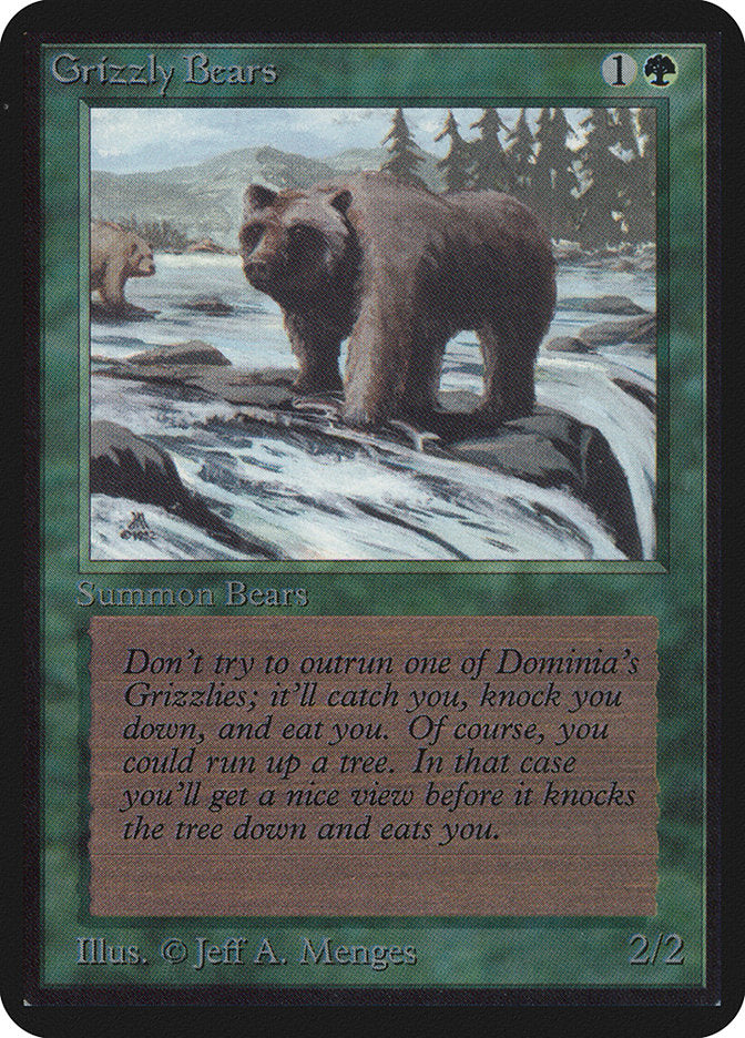 Grizzly Bears [Limited Edition Alpha] | Game Haven TX