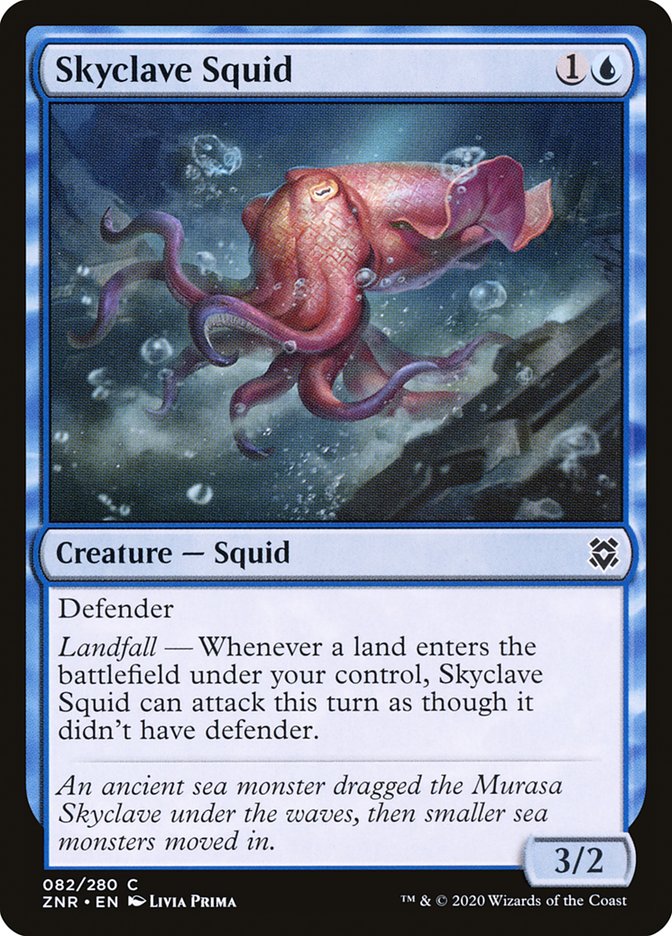 Skyclave Squid [Zendikar Rising] | Game Haven TX