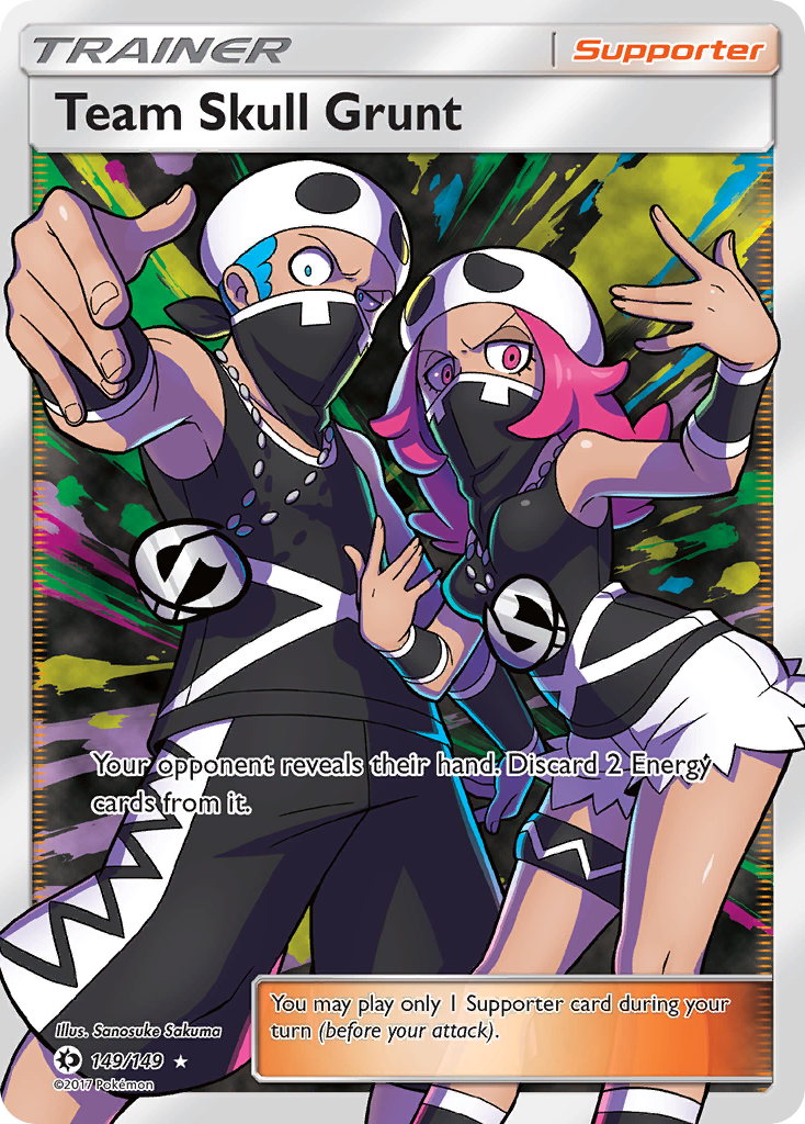 Team Skull Grunt (149/149) [Sun & Moon: Base Set] | Game Haven TX