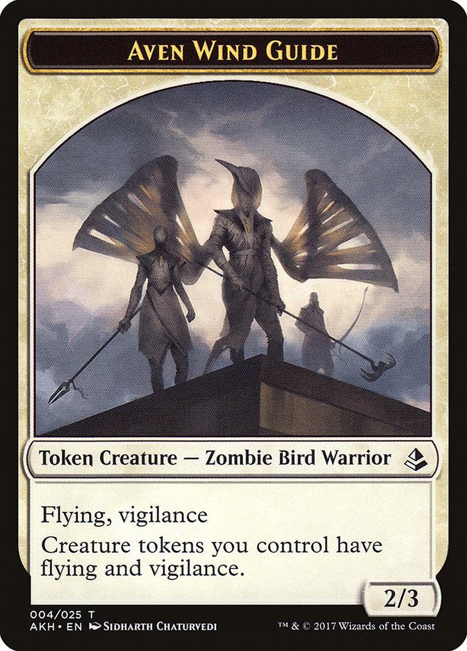 Aven Wind Guide Token [Amonkhet Tokens] | Game Haven TX