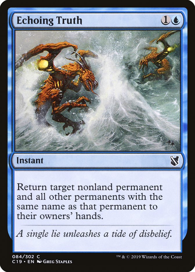 Echoing Truth [Commander 2019] | Game Haven TX
