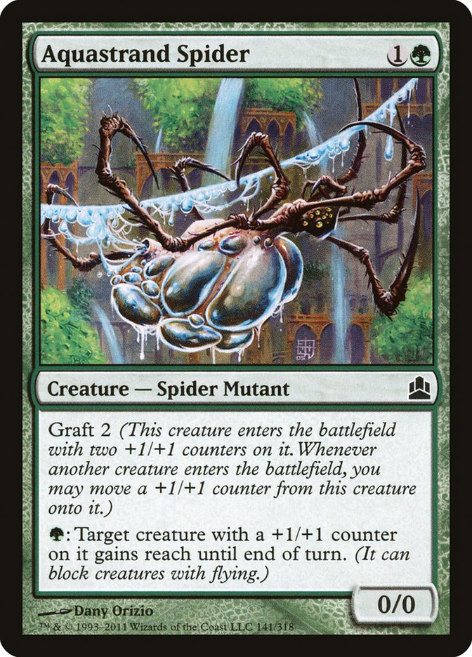 Aquastrand Spider [Commander 2011] | Game Haven TX