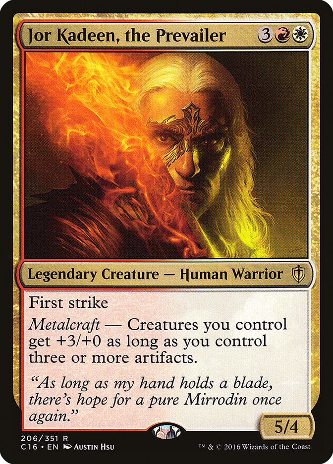 Jor Kadeen, the Prevailer [Commander 2016] | Game Haven TX