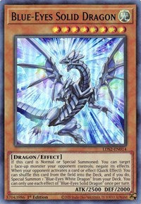Blue-Eyes Solid Dragon (Green) [LDS2-EN014] Ultra Rare | Game Haven TX