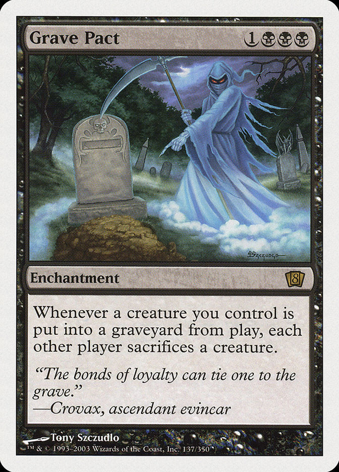 Grave Pact [Eighth Edition] | Game Haven TX