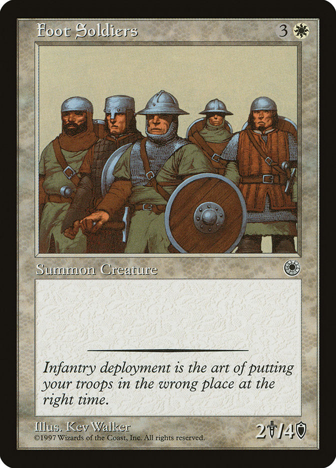 Foot Soldiers [Portal] | Game Haven TX