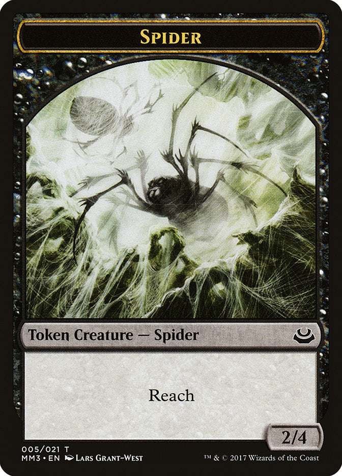 Spider [Modern Masters 2017 Tokens] | Game Haven TX