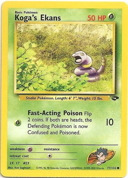 Koga's Ekans (77/132) [Gym Challenge Unlimited] | Game Haven TX