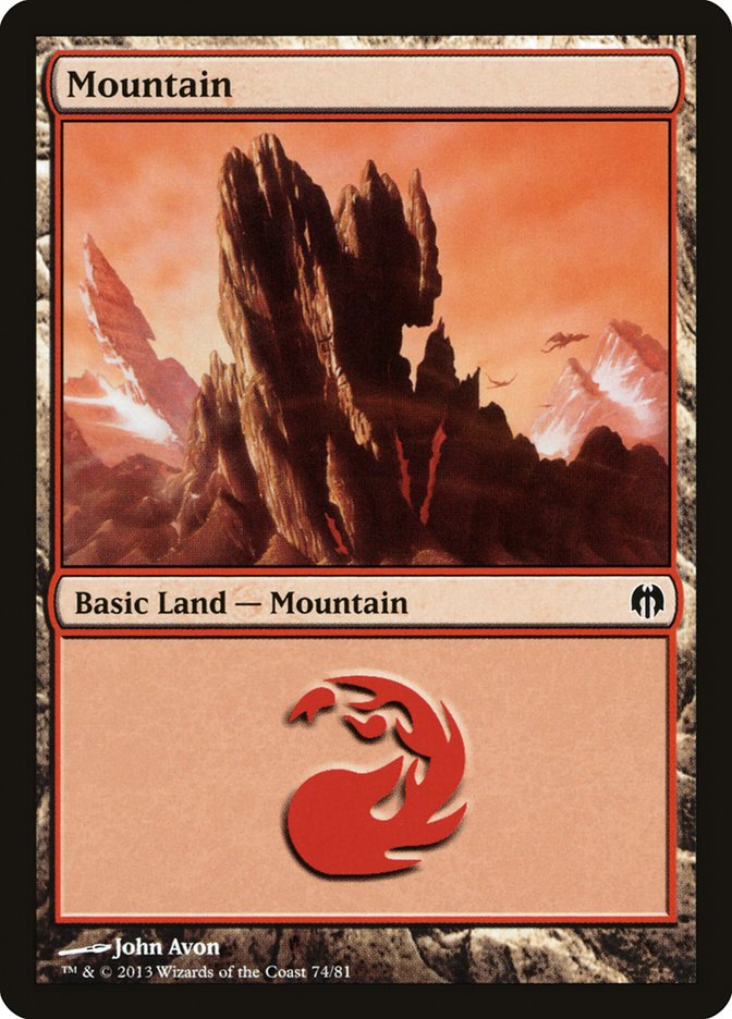 Mountain [Duel Decks: Heroes vs. Monsters] | Game Haven TX