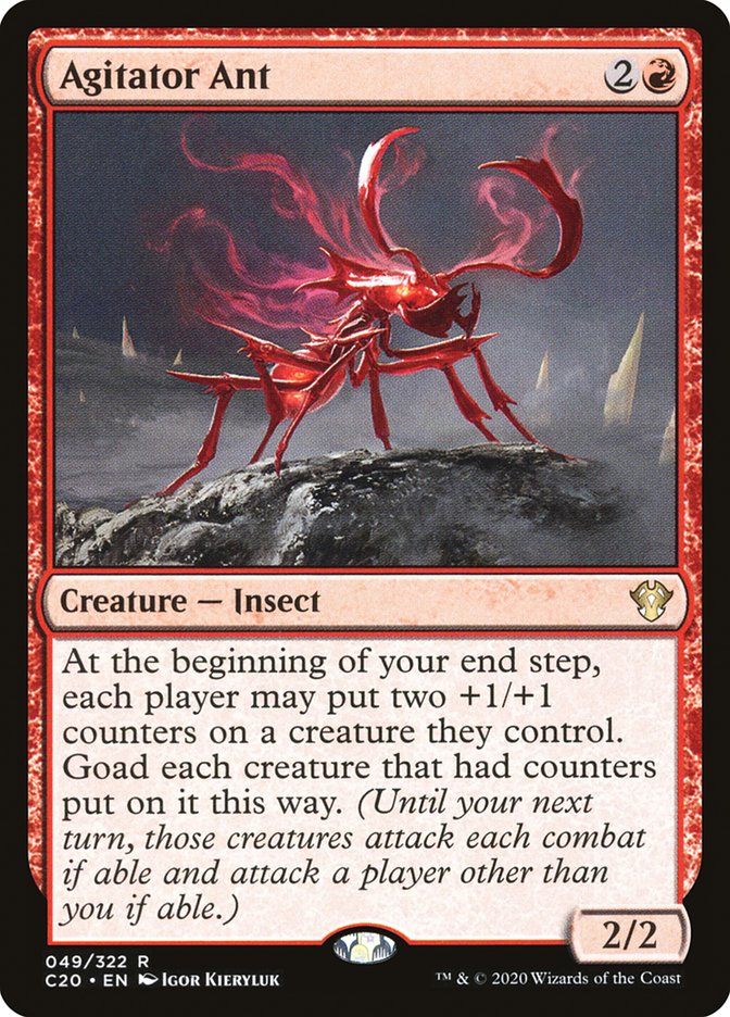 Agitator Ant [Commander 2020] | Game Haven TX