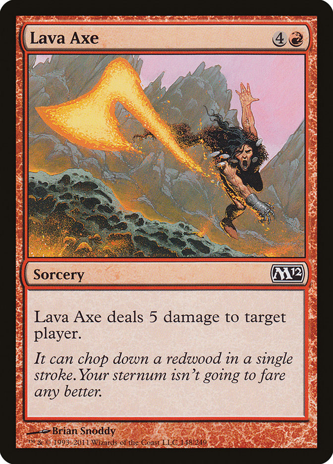 Lava Axe [Magic 2012] | Game Haven TX