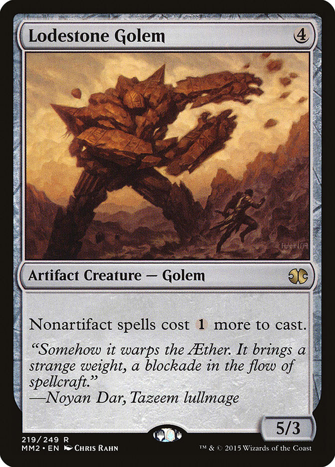 Lodestone Golem [Modern Masters 2015] | Game Haven TX