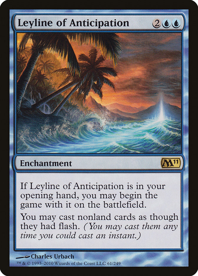 Leyline of Anticipation [Magic 2011] | Game Haven TX