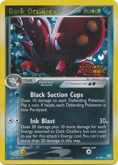 Dark Octillery (8/109) (Stamped) [EX: Team Rocket Returns] | Game Haven TX