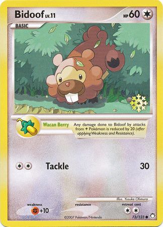 Bidoof (73/123) [Countdown Calendar Promos] | Game Haven TX