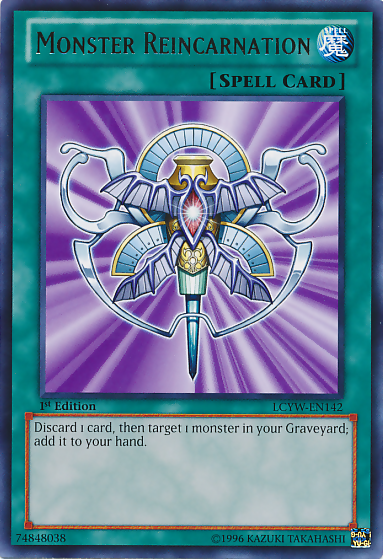Monster Reincarnation [LCYW-EN142] Rare | Game Haven TX