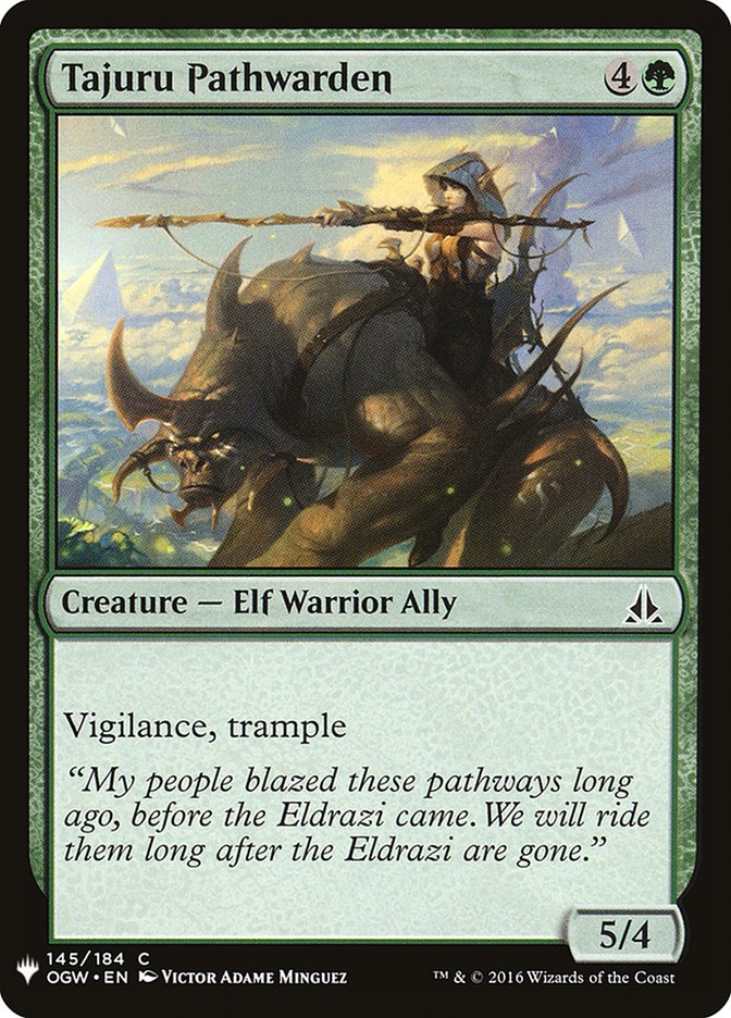 Tajuru Pathwarden [Mystery Booster] | Game Haven TX