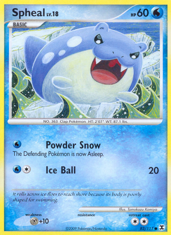 Spheal (82/111) [Platinum: Rising Rivals] | Game Haven TX