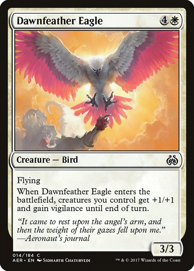 Dawnfeather Eagle [Aether Revolt] | Game Haven TX