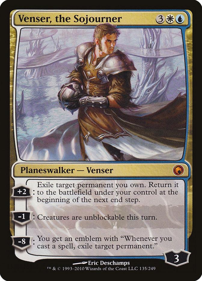 Venser, the Sojourner [Scars of Mirrodin] | Game Haven TX
