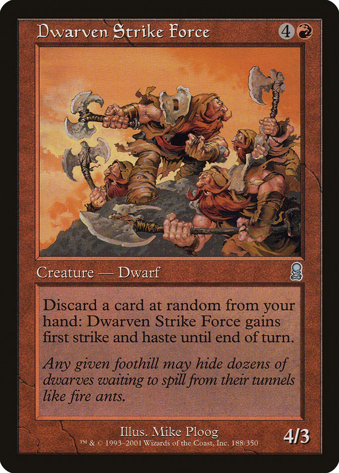 Dwarven Strike Force [Odyssey] | Game Haven TX