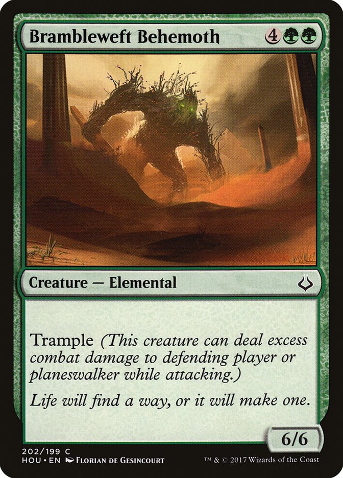 Brambleweft Behemoth [Hour of Devastation] | Game Haven TX