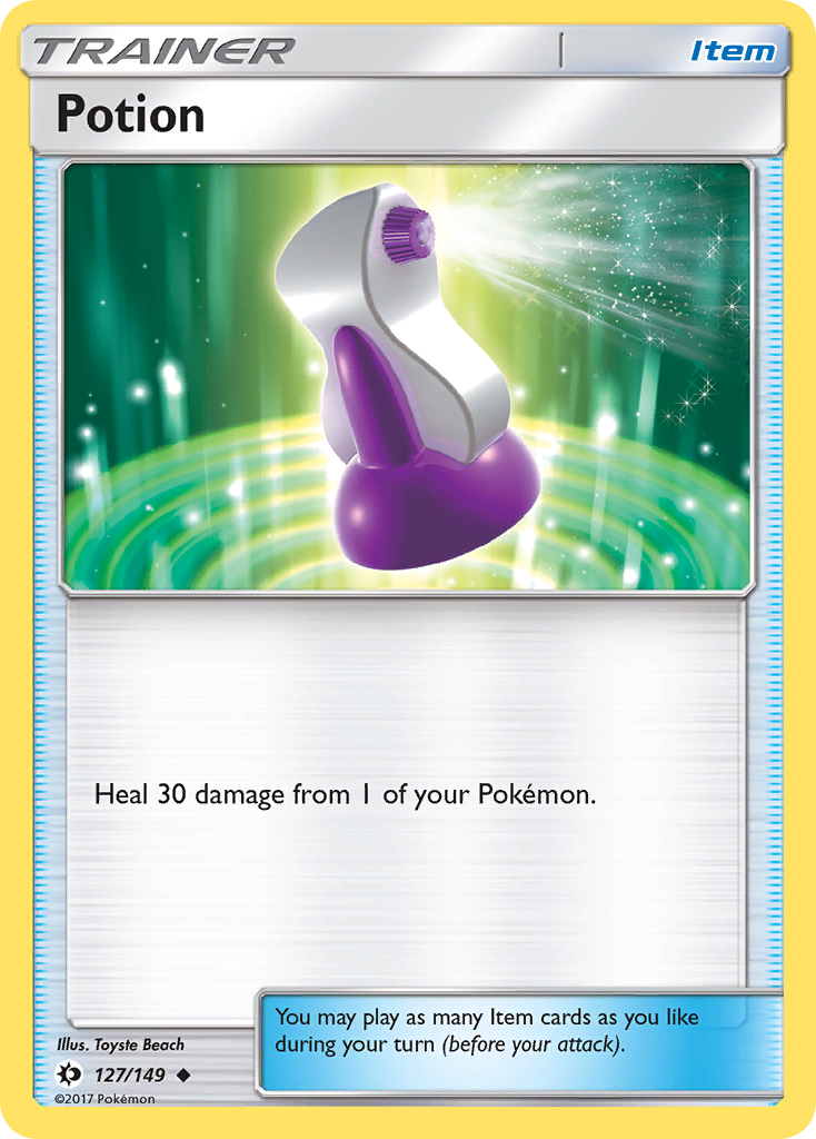 Potion (127/149) [Sun & Moon: Base Set] | Game Haven TX