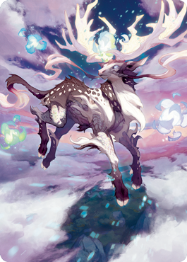 Hinata, Dawn-Crowned Art Card [Kamigawa: Neon Dynasty Art Series] | Game Haven TX