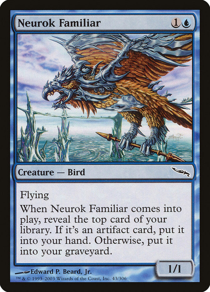 Neurok Familiar [Mirrodin] | Game Haven TX