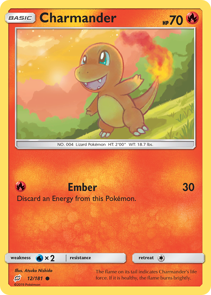 Charmander (12/181) [Sun & Moon: Team Up] | Game Haven TX