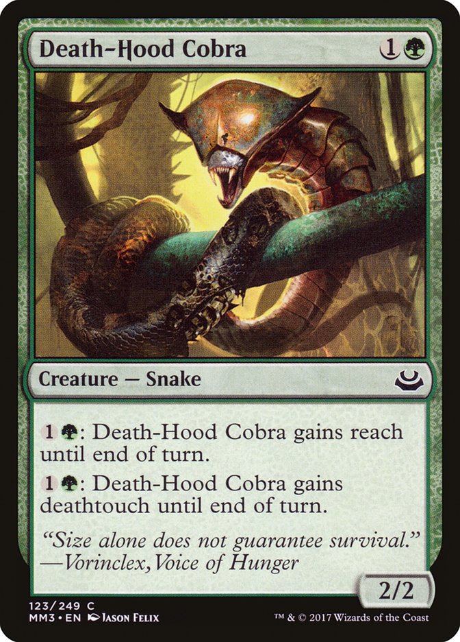 Death-Hood Cobra [Modern Masters 2017] | Game Haven TX