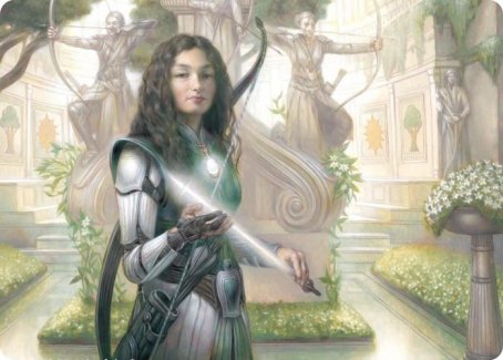 Arcus Acolyte Art Card [Modern Horizons 2 Art Series] | Game Haven TX