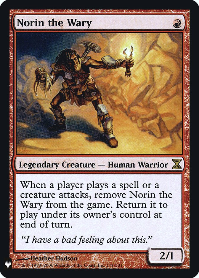 Norin the Wary [Mystery Booster] | Game Haven TX